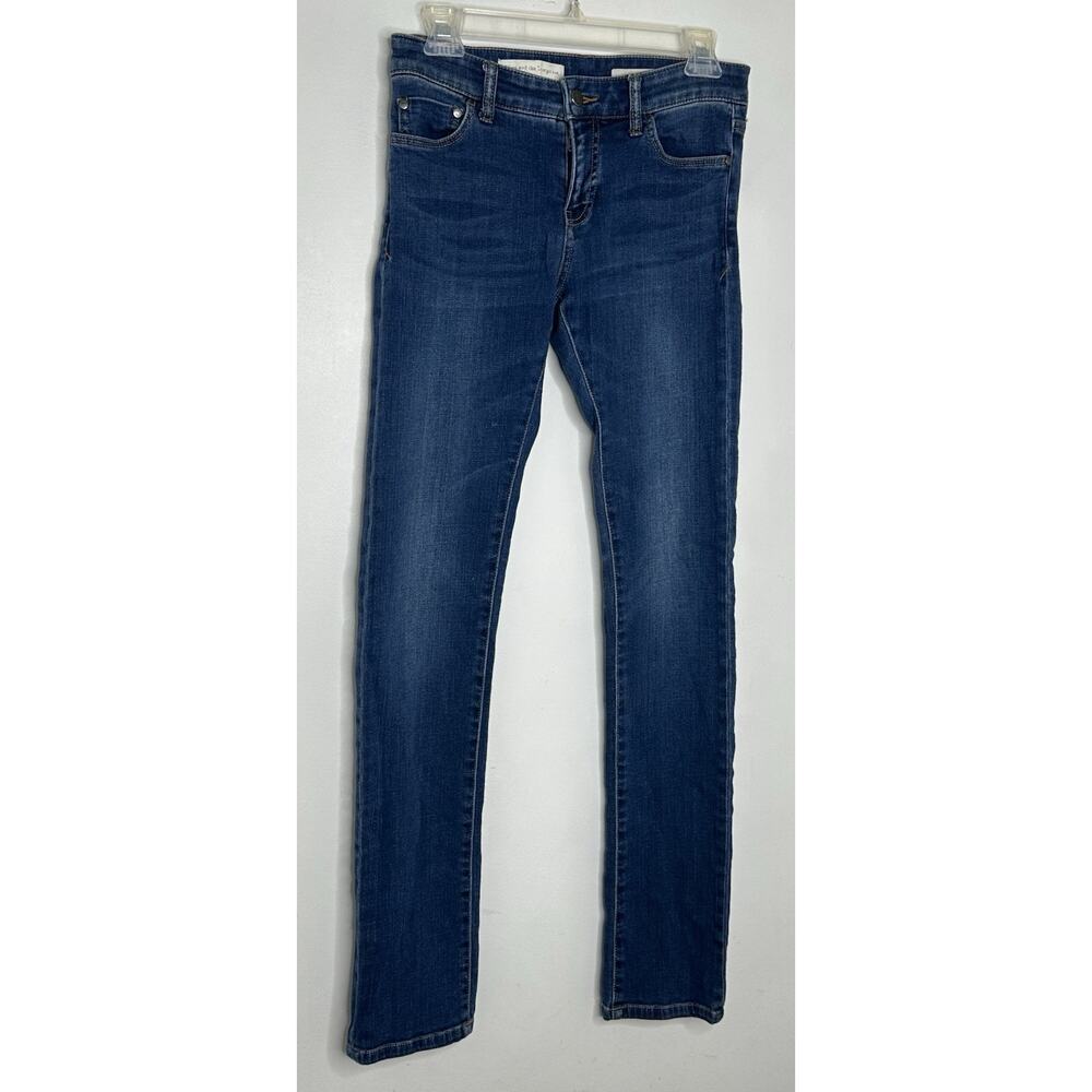 Pilcro and The Letterpress Parallel Low Rise Jeans Size 27 Stretch - Picture 2 of 6